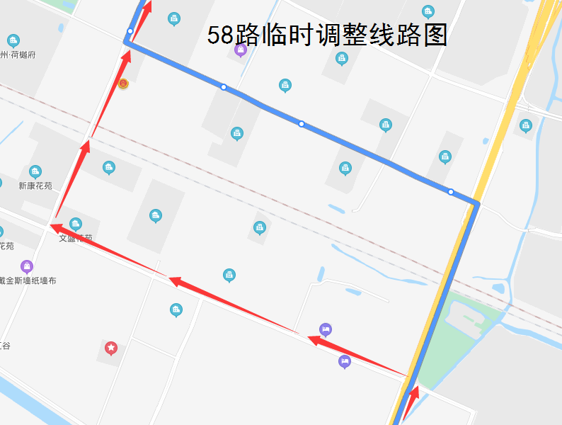 58路臨時(shí)調(diào)整線路圖.png 58路臨時(shí)調(diào)整線路圖.png